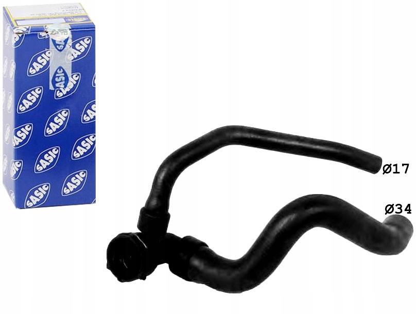 фото №12, Sasic 3406275 шланг гибкий радиатора