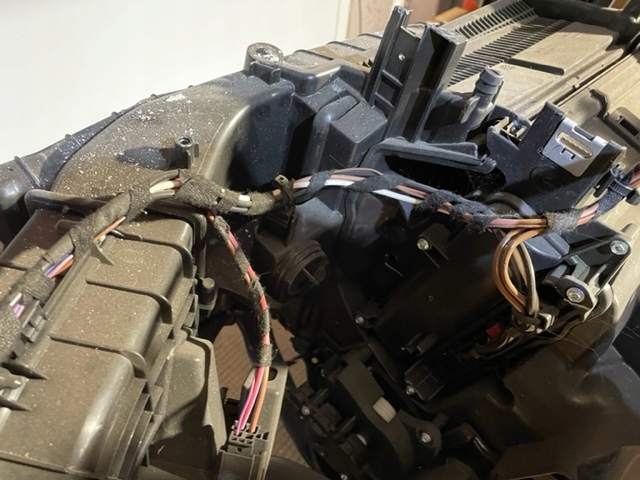 фото №6, Audi q5 80a отопитель каркас электропроводка