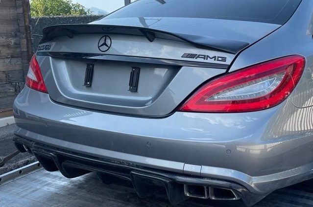 фото №14, Mercedes cls w218 cls63 63 крышка багажника багажник спойлер карбон камера заднего вида 792