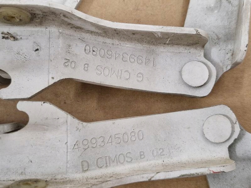 Citroen jumpy 2 ii петля капот кришки двигуна лівий правий білий комплект Недорого