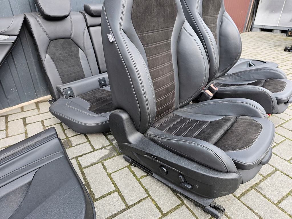 фото №6, Alfa romeo stelvio qv сидіння сидіння сидіння заднє сидіння обшивки середина