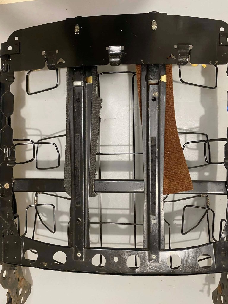 Mercedes-benz c123 coupe каркас спинка сидіння пасажира 1-seria в Україні