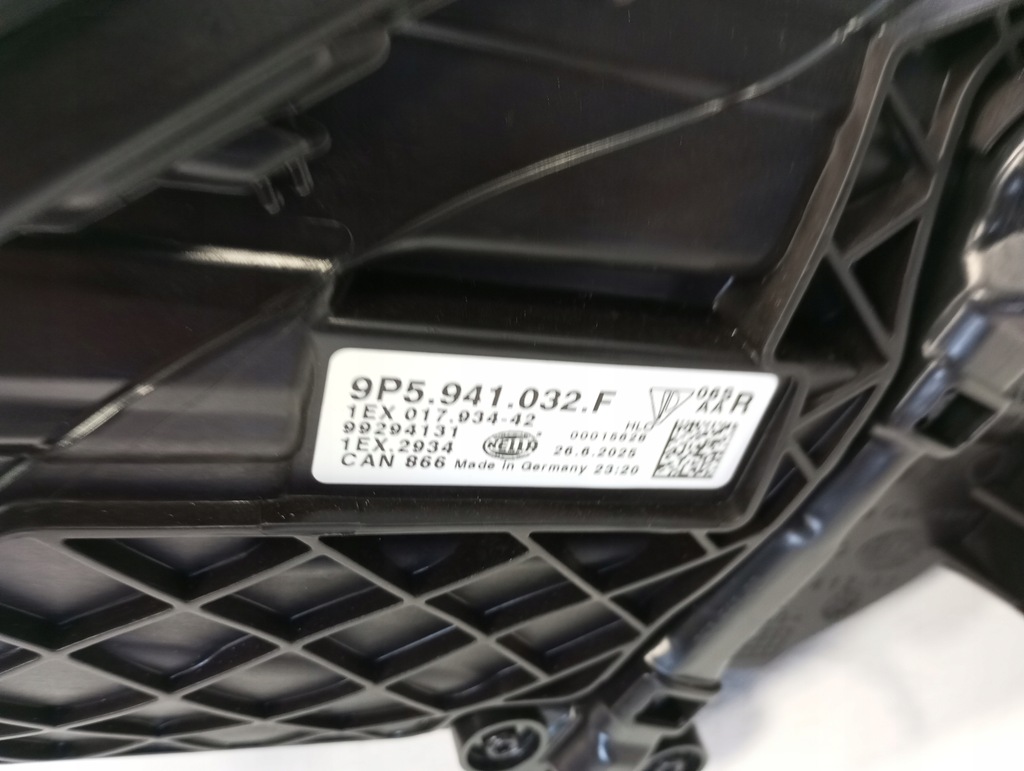 фото №13, Лампа ліва права porsche carrera lift 9p5941031f 9p5941032f перед передня