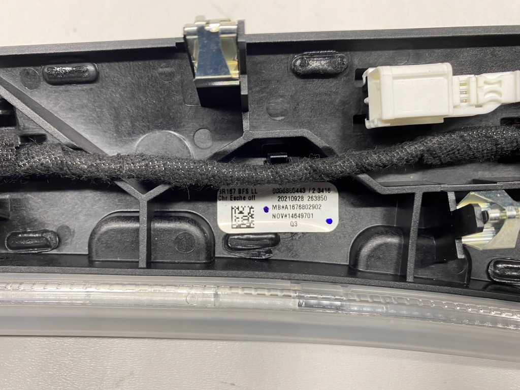 фото №11, Молдинг декоративная dekor консоли панели mercedes gle gle 167 w167