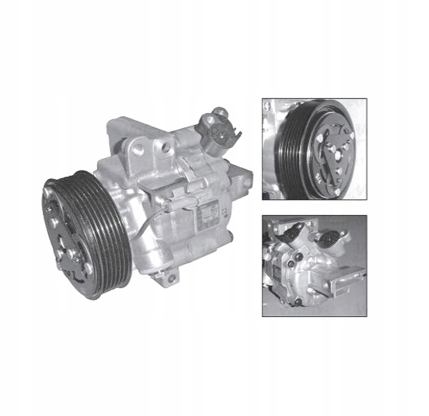 фото №1, Компресор кондиціонера valeo do citroen c1