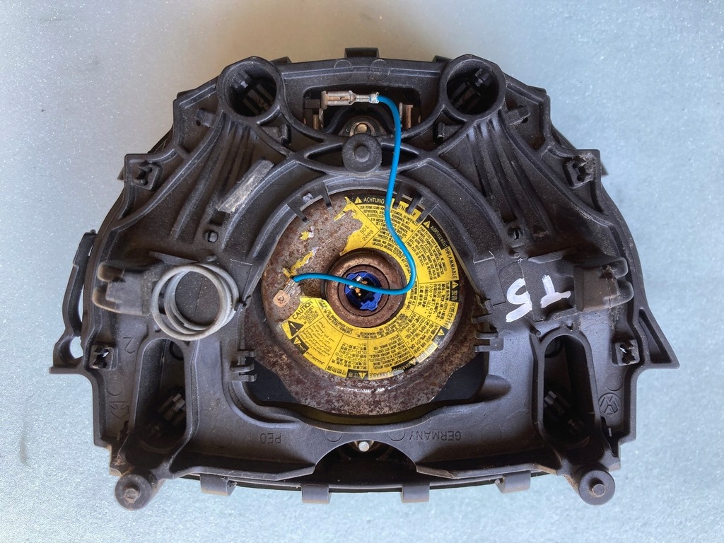 фото №10, Vw t5 multivan подушка водія air bag 7h0880201s