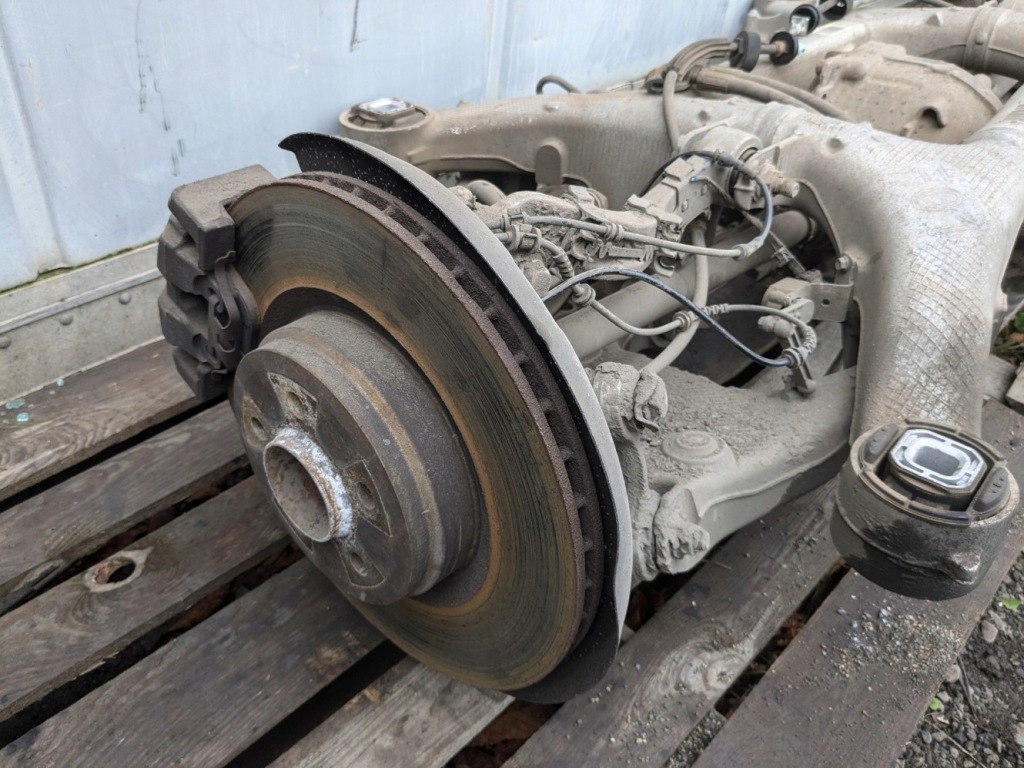 фото №6, Повний підрамник балка задня bmw 7 750i f01 f02 oś поворотна dynamic drive 08-