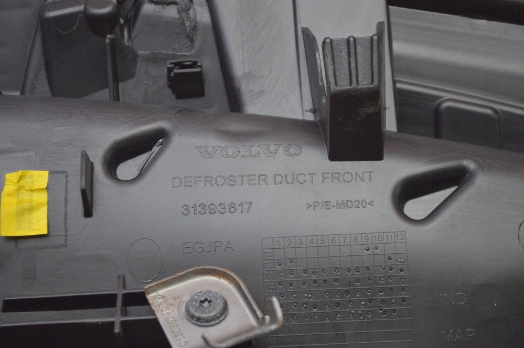 фото №8, Панель приладів приладова консоль панель приладів подушка безпеки eu volvo s40 2 ii lift 16-20