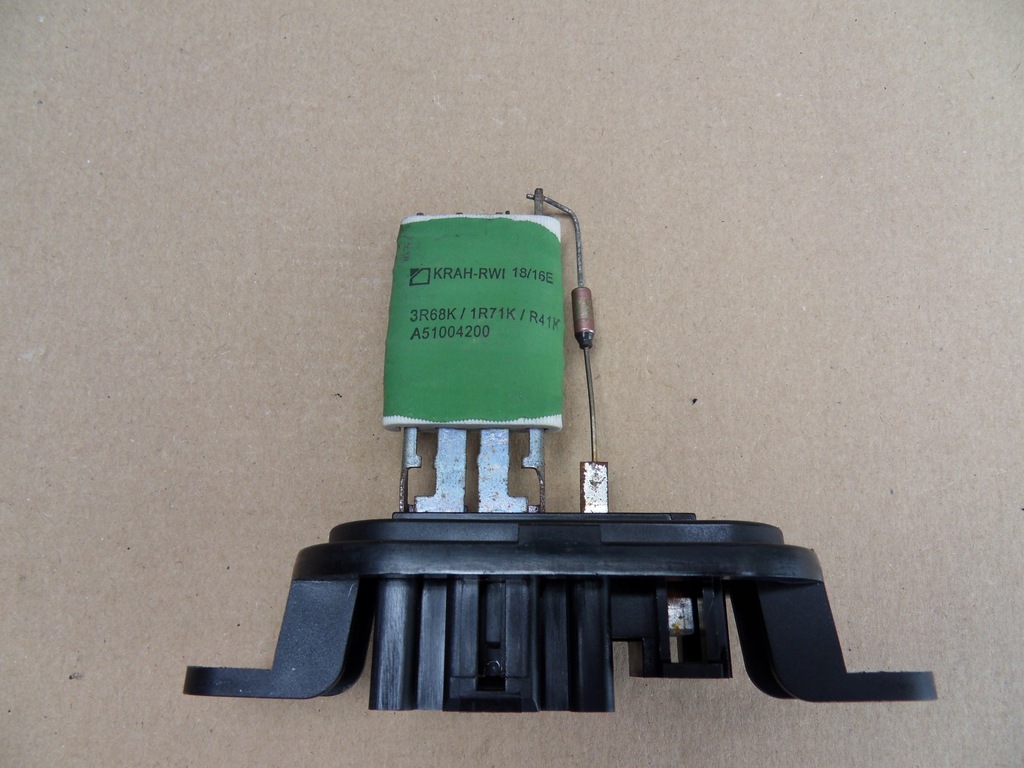 фото №2, Резистор вентилятор renault dacia a51004200