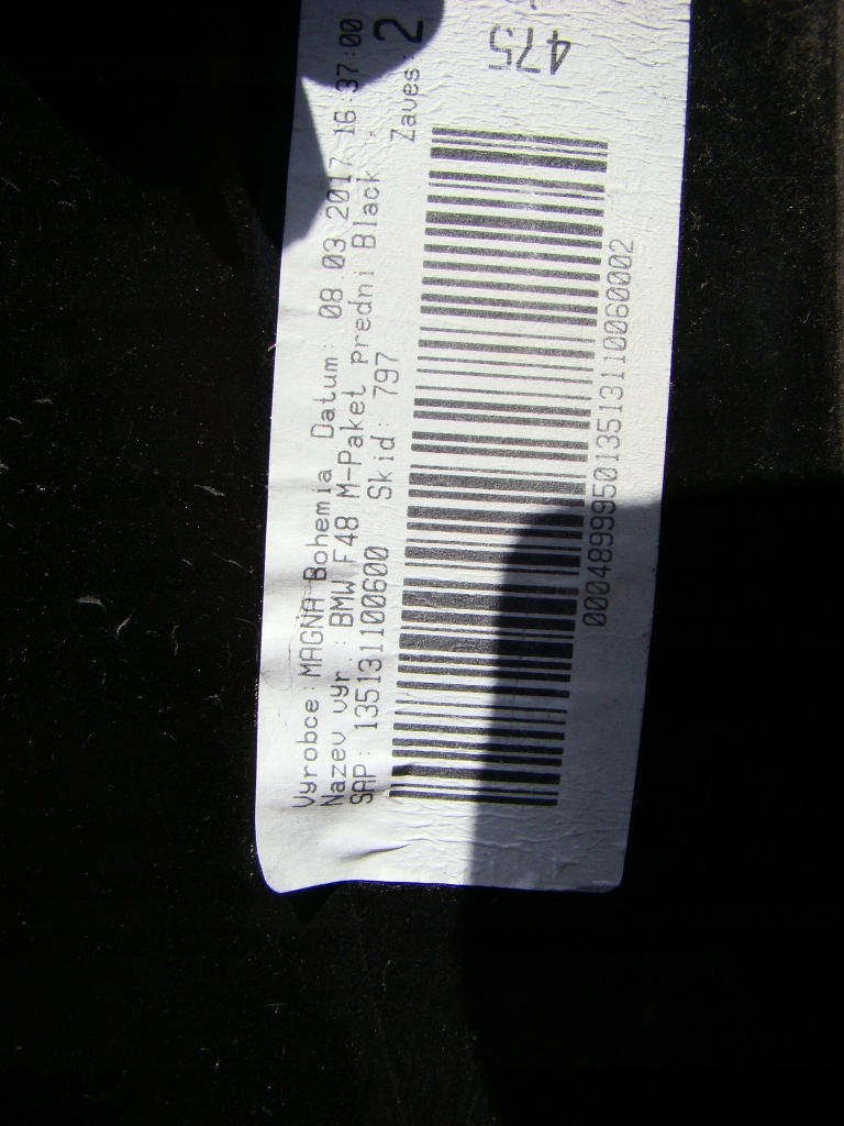 фото №12, Bmw f48 m- набор бампер перед