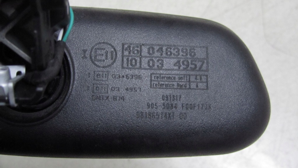 фото №4, Citroen c3 iii зеркало заднего вида 16-19