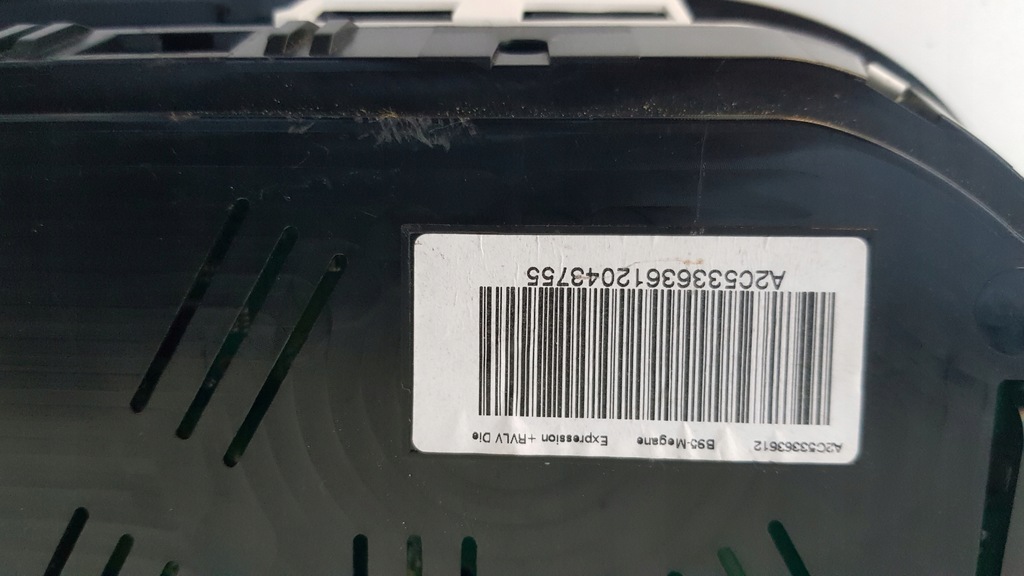 фото №7, Лічильник, прилади renualt megane iii eu