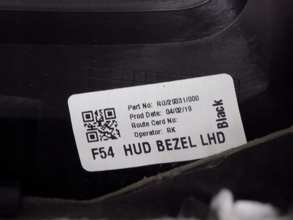 Купити Mini f54 панель приладів панель  оригінал nieregerowana head