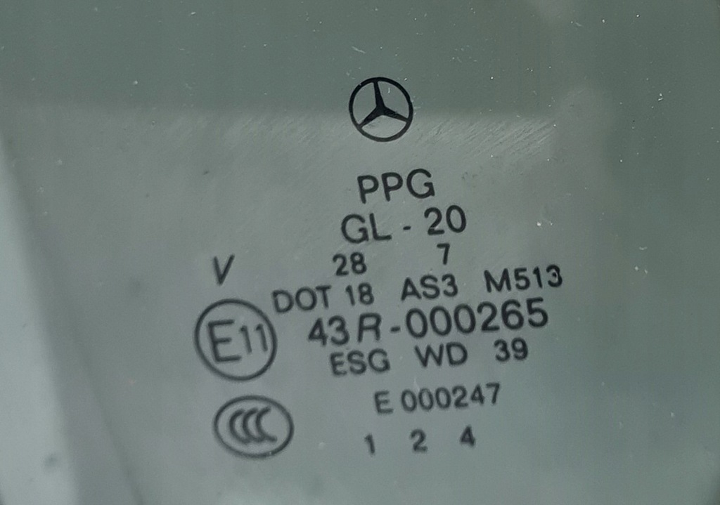 фото №2, Стекло задняя правый правая mercedes r klasa w251