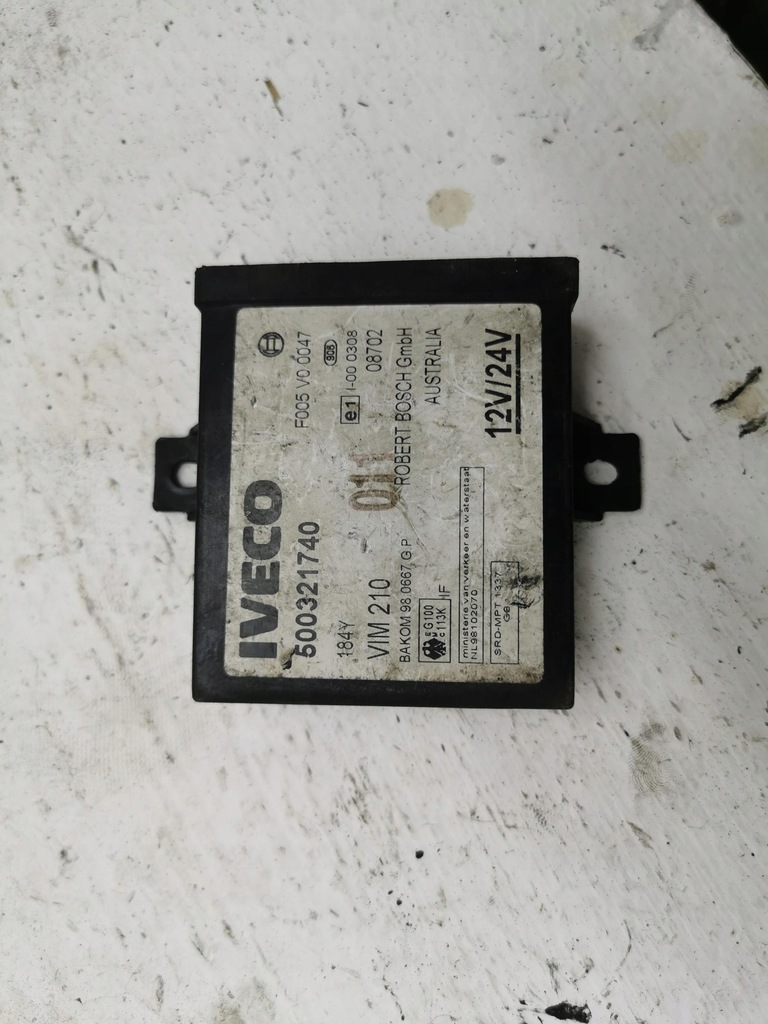 фото №1, Модуль иммобилайзер iveco daily 99-06 500321740