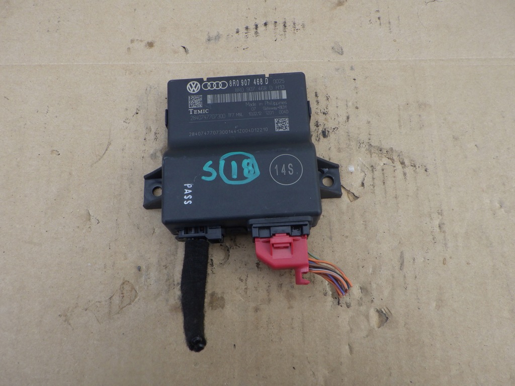 фото №1, Модуль шлюз audi q5 a4 b8 8r0907468d