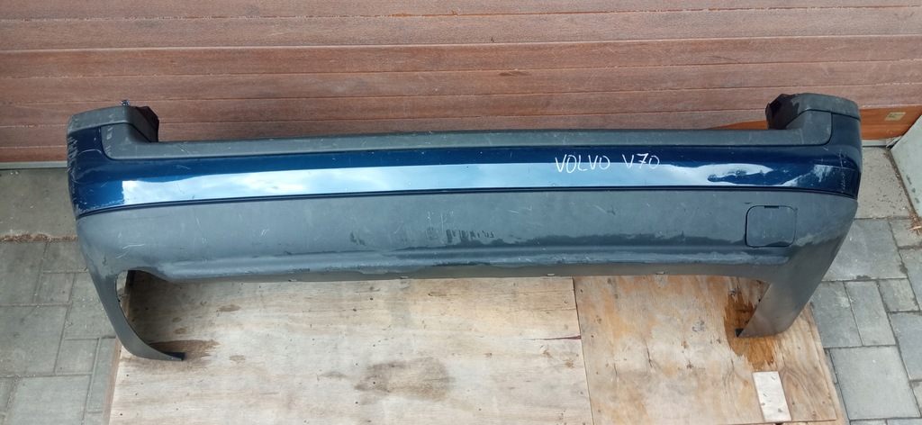 фото №1, Бампер задняя volvo v70 цвет granatowy гарантия