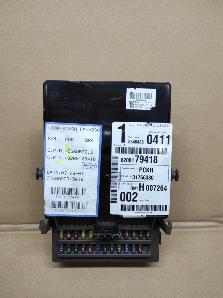 фото №1, Модуль блок керування bsi uch renault laguna ii 8200179418