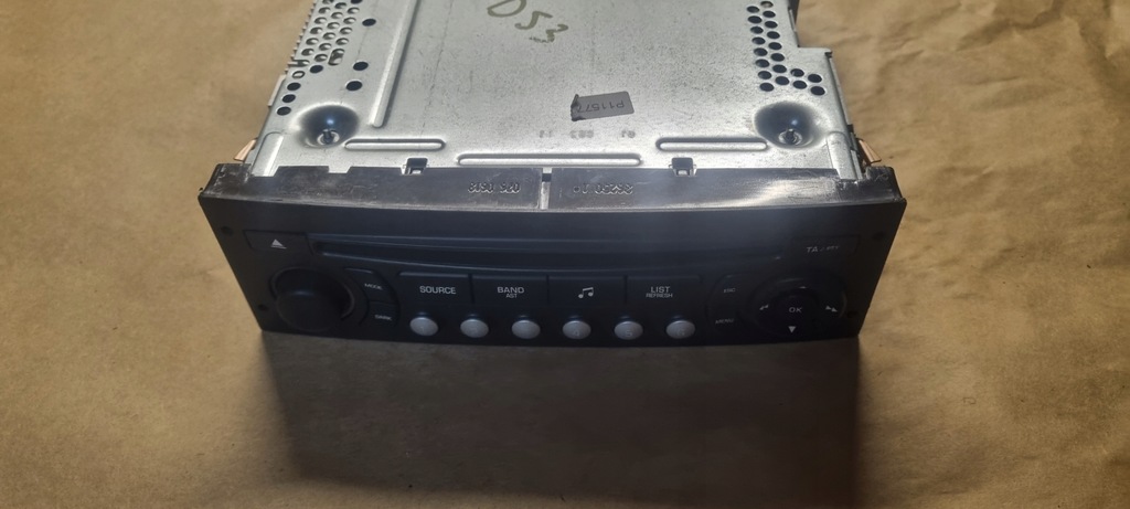 фото №1, Радіо peugeot 96766518xt