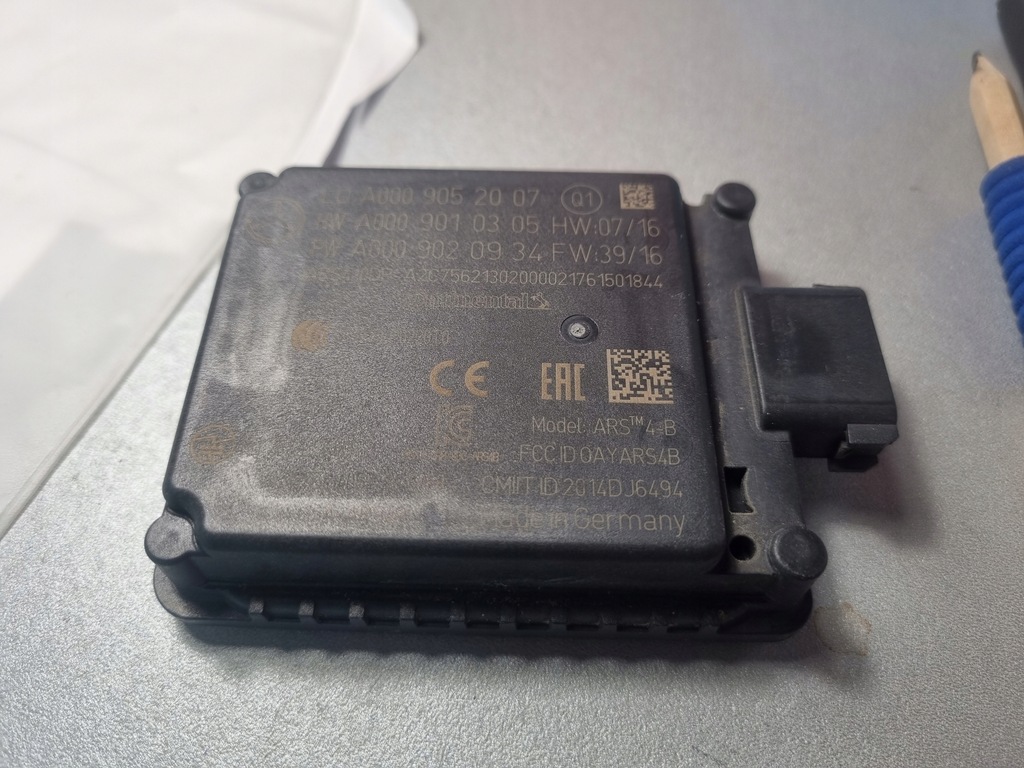 фото №1, Радар датчик mercedes w213 2.0 cdi