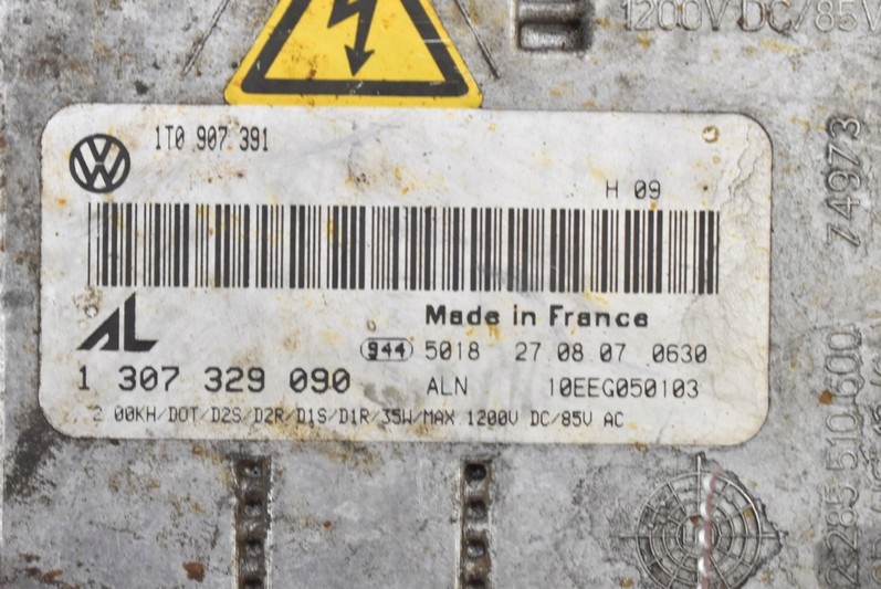 фото №7, Преобразователь ксенон ксенон левая vw jetta 5 v 05r