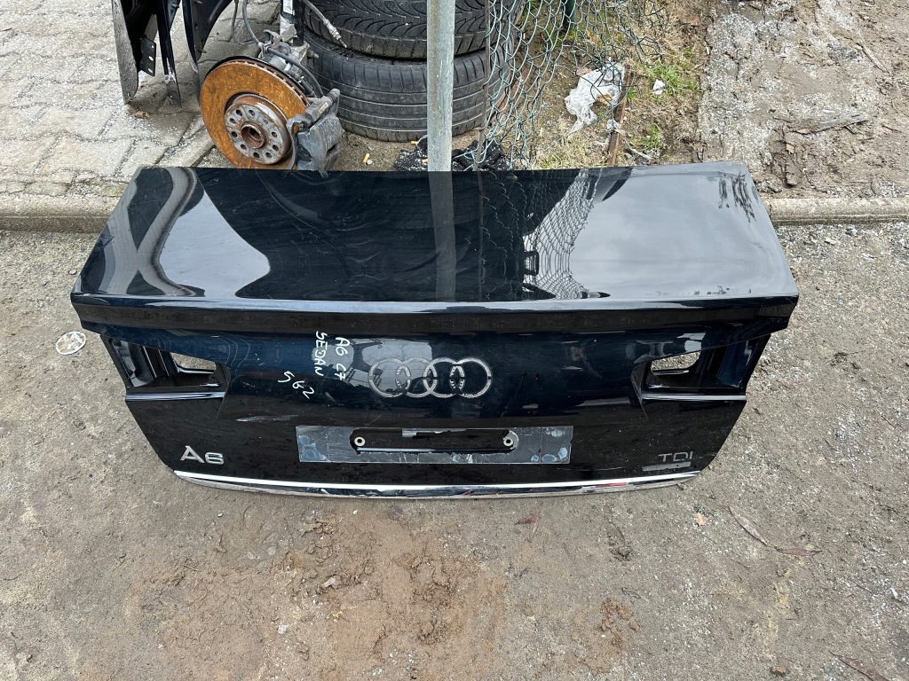 Купить Audi a6 c7 sedan крышка багажника задняя