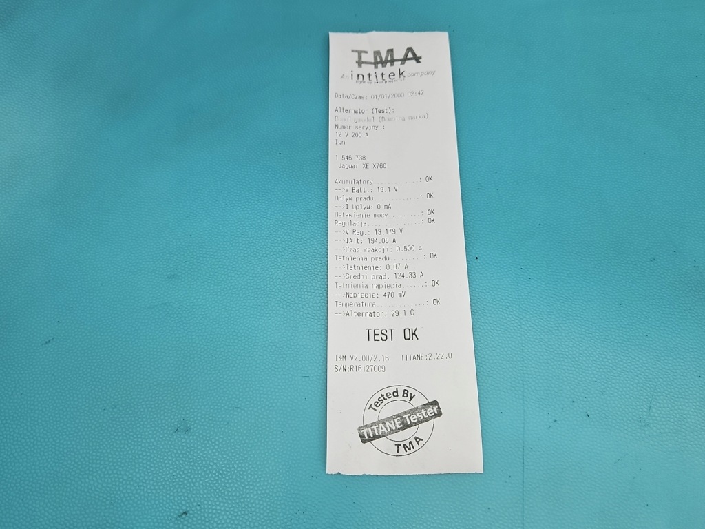 Test генератор jaguar xe x760 gx73-10300-dd 0125813022 2.0d с Разборки