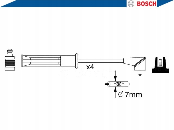 фото №3, Набір трубопровід запалювання bosch 986 357 256