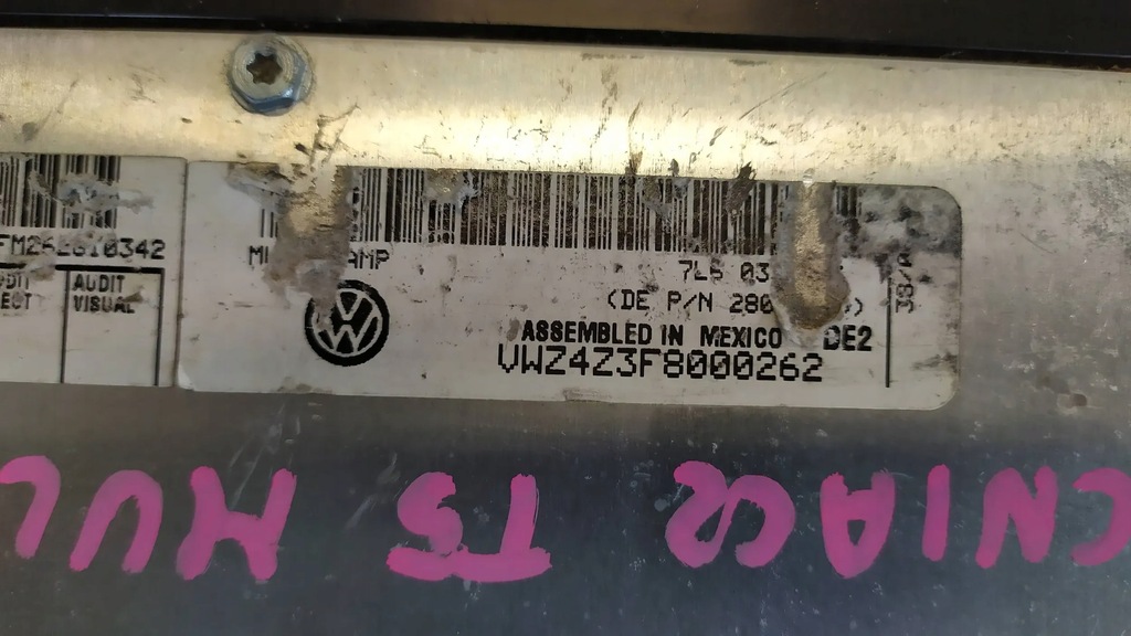 фото №5, Усилитель аудио vw multivan t5