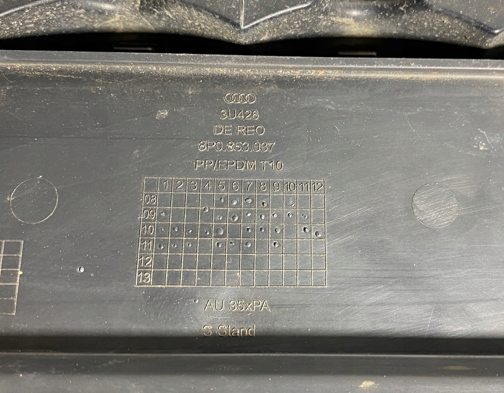 фото №10, Оригинальный решётка радиатора решётка радиатора audi a3 8p0853651m