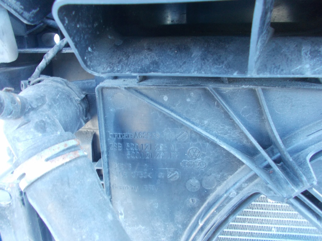 Pas передній підсилювач радіатор балка skoda octavia iii 2012- 5e0805588 Оригінал