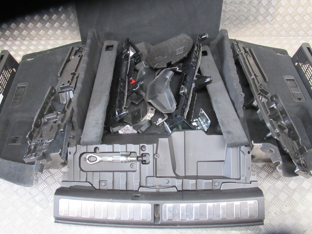 фото №7, Bmw x6 g06 оббивка багажника багажник плита комплект