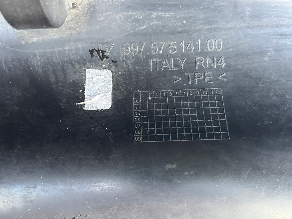 фото №7, Воздуховод воздуха радиатор porsche 997 911