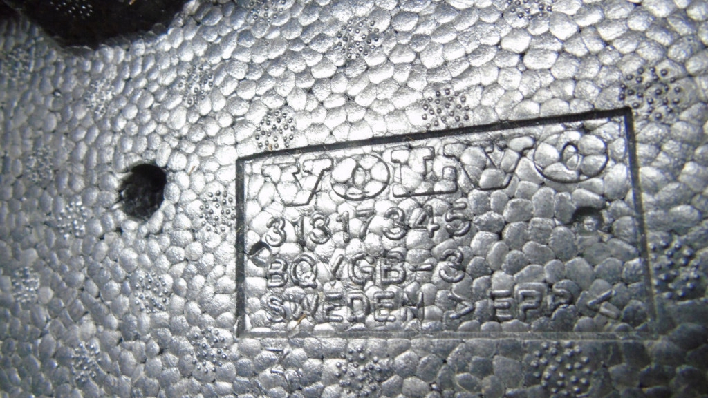 фото №5, Вкладыш багажника пенополистирол volvo v70 iii s80 ii 31317345