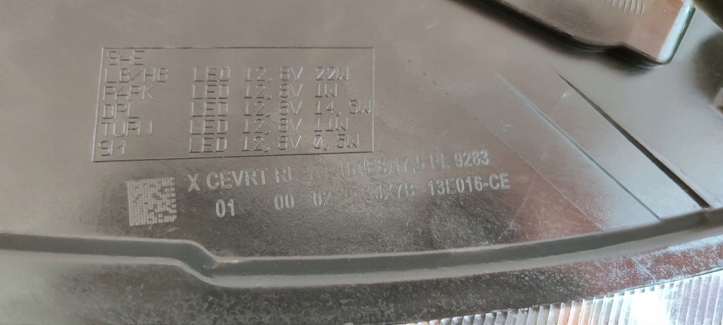 фото №5, Ford focus 4 iv mk4 правая лампа перед фара rh