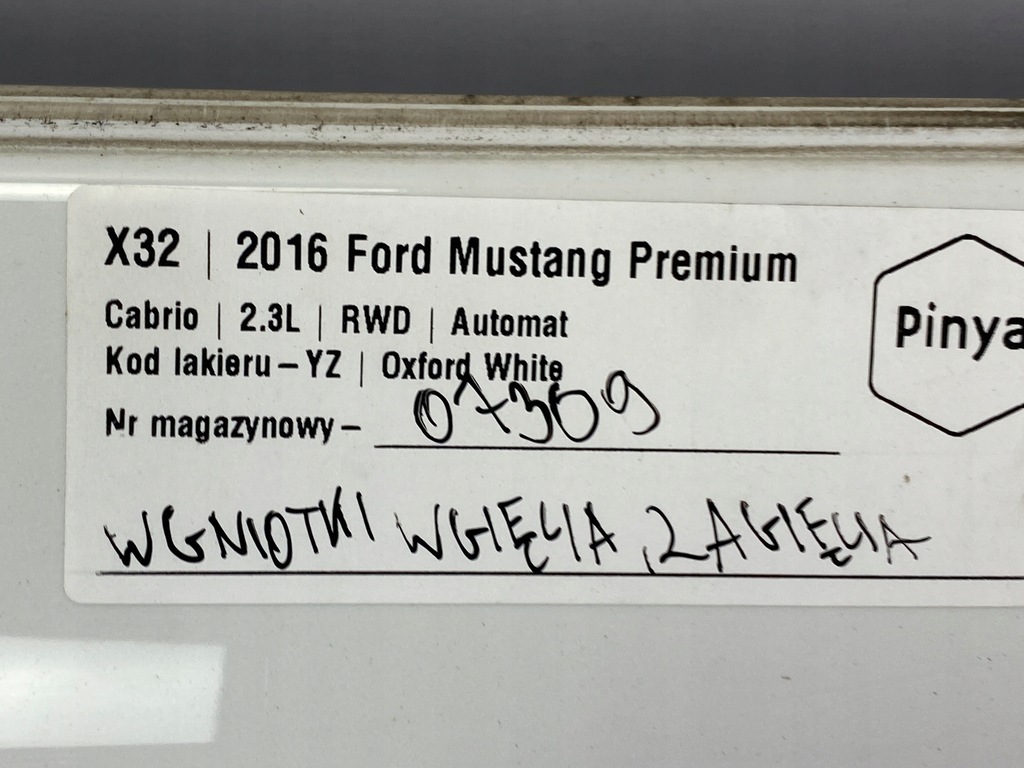 фото №16, Двері ліва водія ford mustang vi 2015+ cabrio vi usa