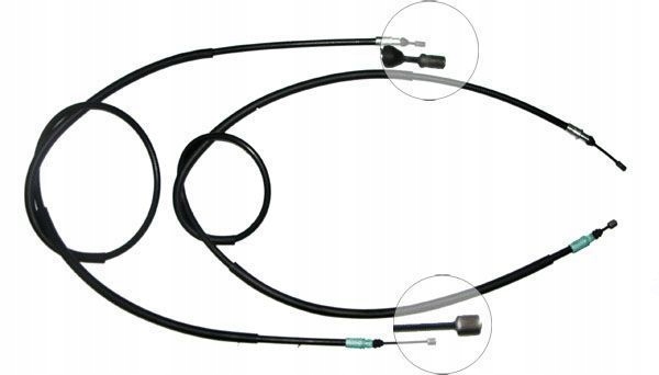 фото №1, Трос тормоза ручного renault grand espace 97-02