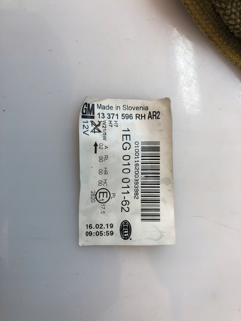 фото №9, Фара opel astra j iv lift правая