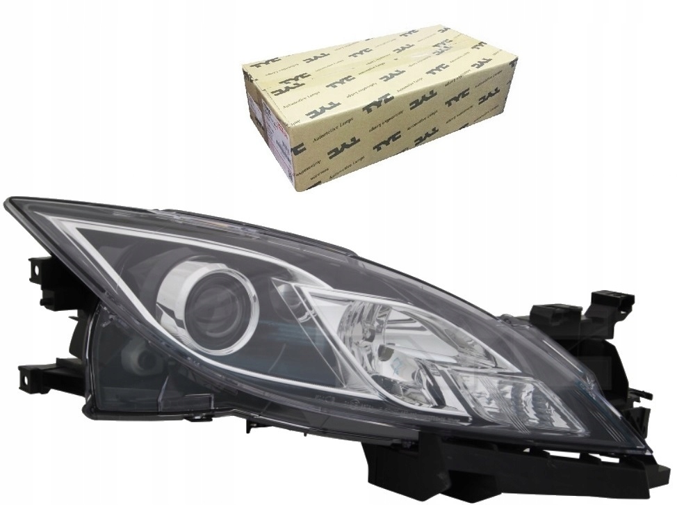 фото №1, Лампа фара mazda 6 gh +двигун +кронштейн le