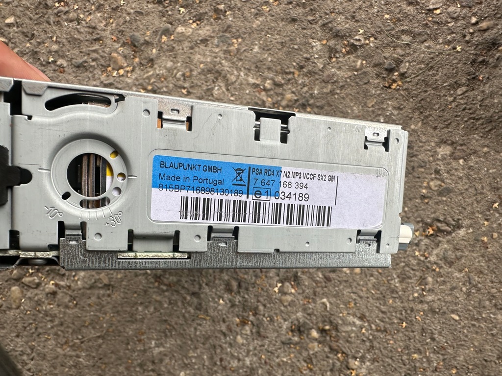 фото №3, Citroen c5 iii x7 радио cd mp3 9663080277