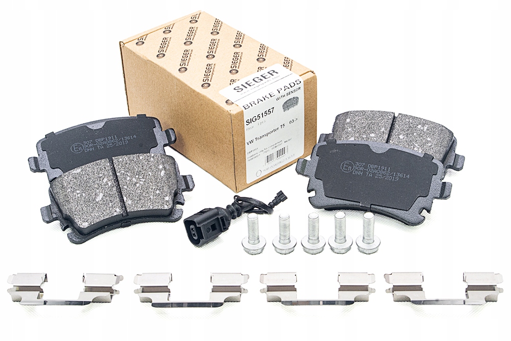 фото №7, Набор тормозные диски тормозные 294mm + тормозные колодки задняя vw multivan t5 2003-2009r.