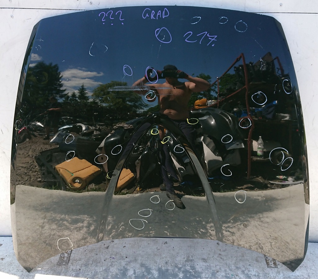 фото №2, Mazda rx8 rx-8 капот крышка двигателя