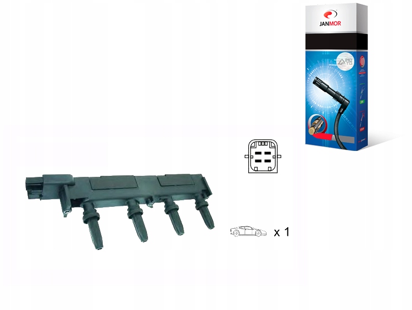 фото №1, Котушка запалювання janmor 80