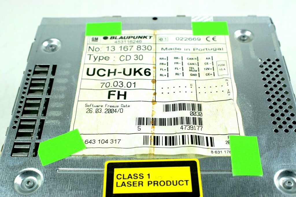 фото №3, Opel vectra c cd 30 радіо blaupunkt 453116246