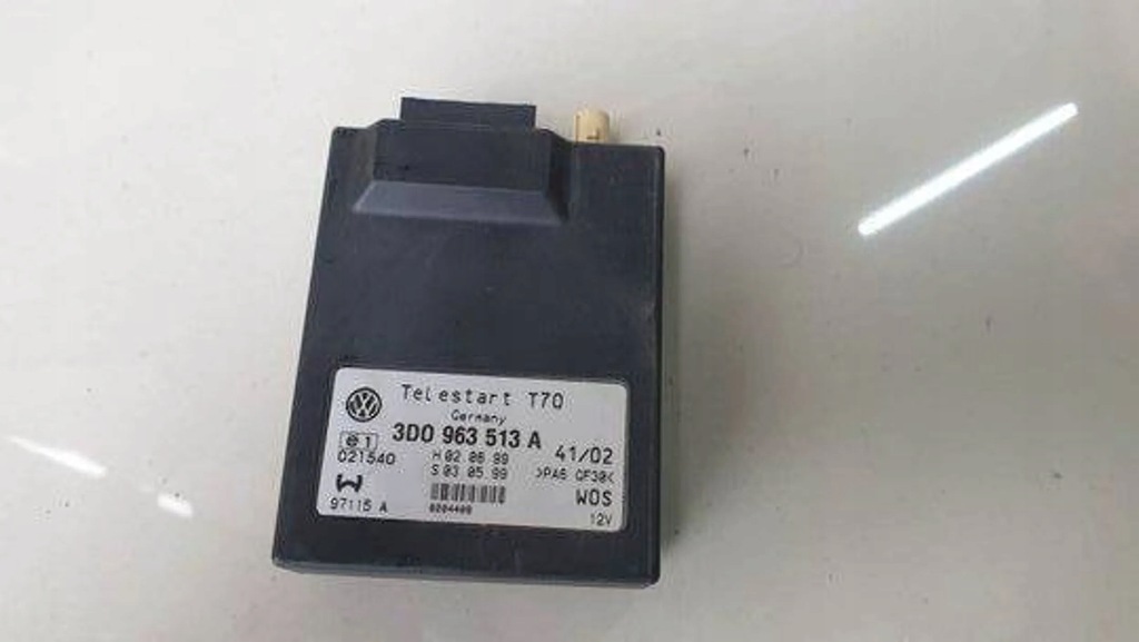 фото №1, Audi a8 d3 модуль блок управления webasto 3d0963513a