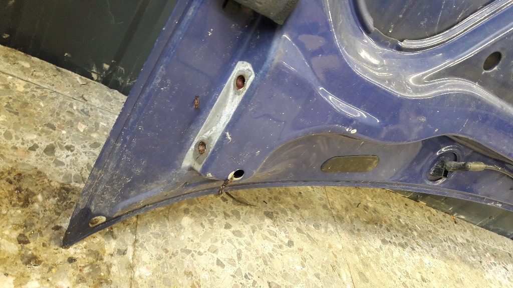 фото №12, Капот vw polo iii granatowa