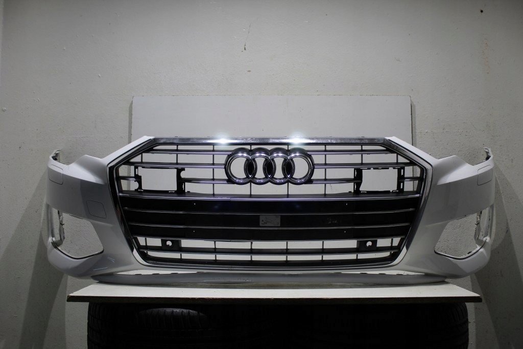фото №1, Audi a6 c8 4k0 бампер перед передній +решітка радіатора