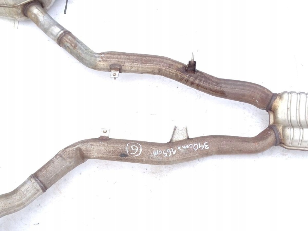 фото №9, Bmw 6 m6 f06 gran coupe 4.4 n63 13-18 труба выхлопная система выпускной гаситель