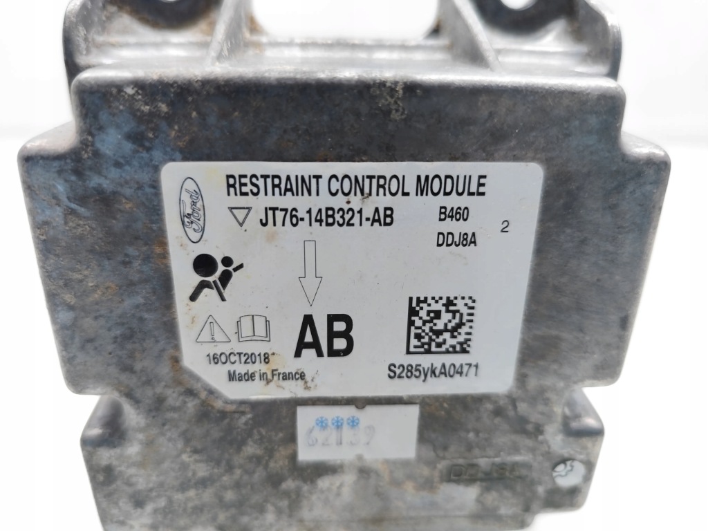 Ford transit courier блок управления / модуль подушка безопасности 1.5 ecoblue дизель 2019 4/5dr с Разборки