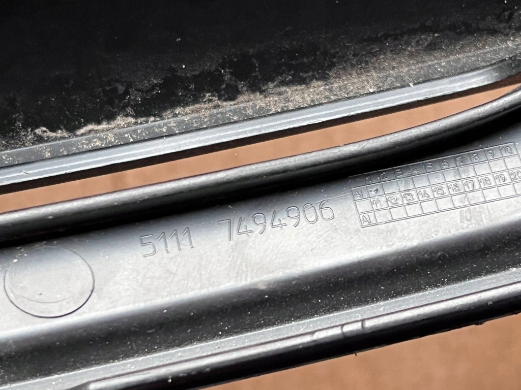 Mini countryman f60 7494906 решётка бампера правая перед новая оригинальный номер 7494906 m Недорого